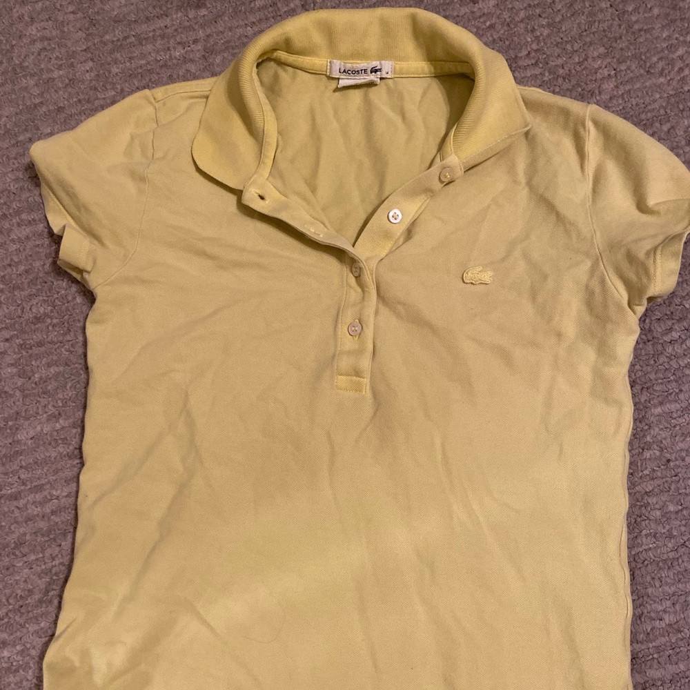 Lacoste Womens Short Sleeve Polo